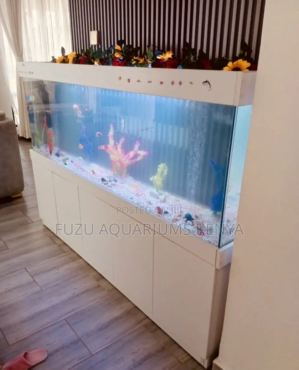Fishtank Elegance – With Matching Storage Cabinet