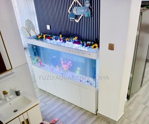 Full Aquarium Setup With Cabinet – Classy Compact - main view