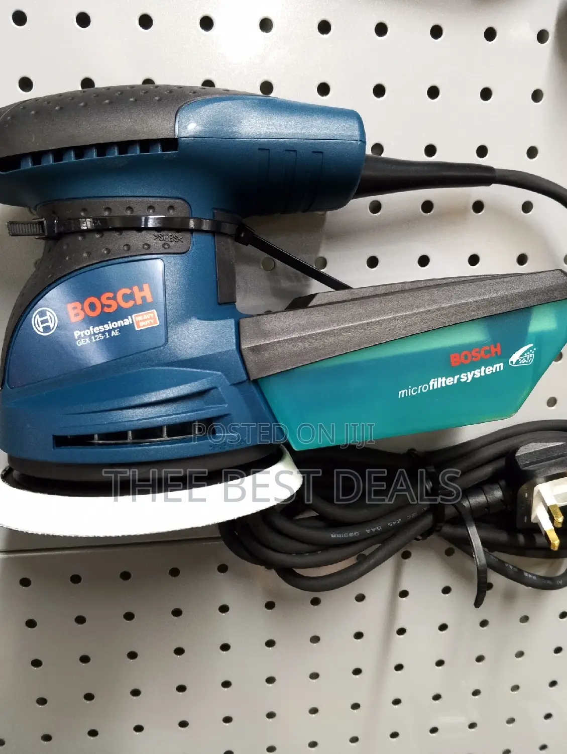 Random Orbit Sander (Gex 124-1 E )Bosch Heavy Duty