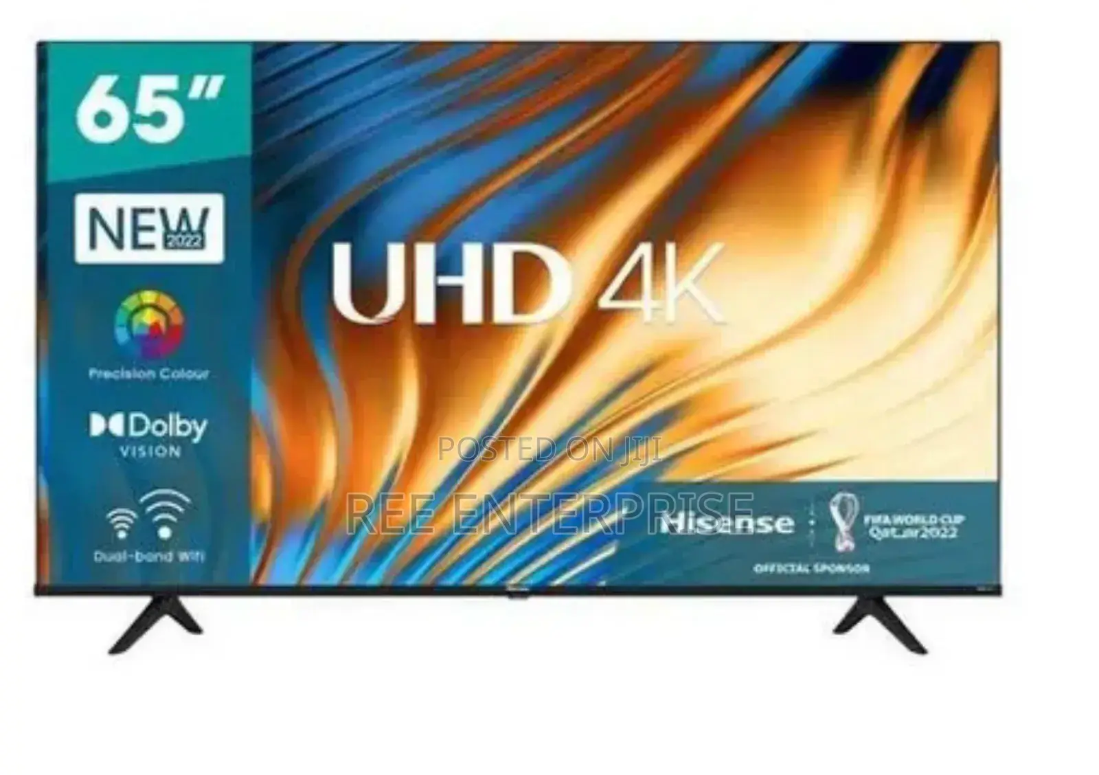 Brand New 
Hisense 65 Smart Uhd Frameles at 65a6kken