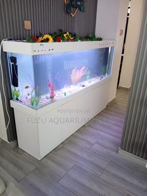 All-in-One Fish Tank With Elegant Cabinet Base - thumbnail 2