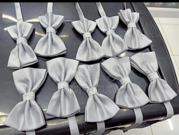 Light Grey Single Bowties - thumbnail 2