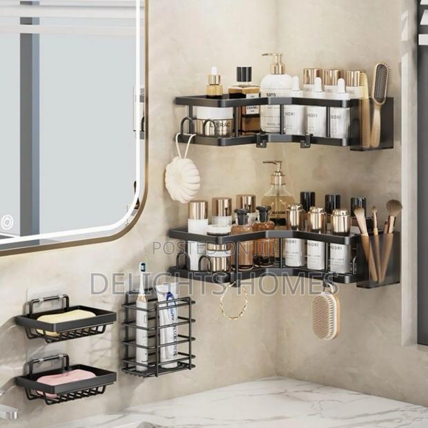 Corner Bathroom Organizer - main view