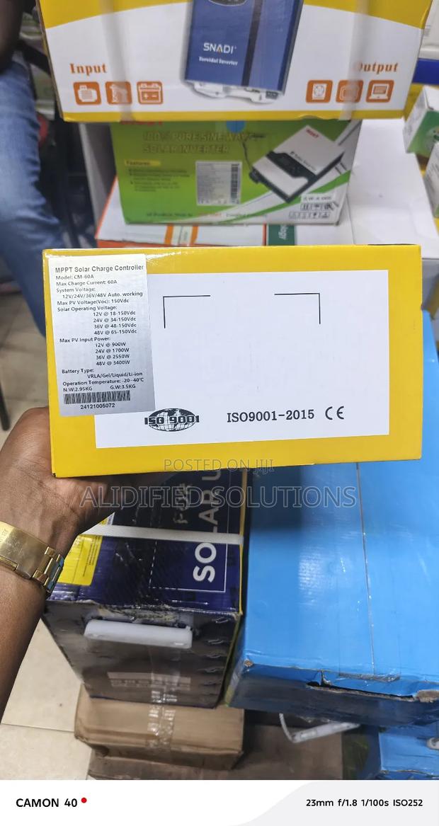 Snadi Charge Controller<>48v 60a MPPT - thumbnail 3