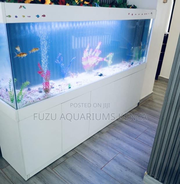The Perfect Pair: Aquarium With Matching Cabinet Base
