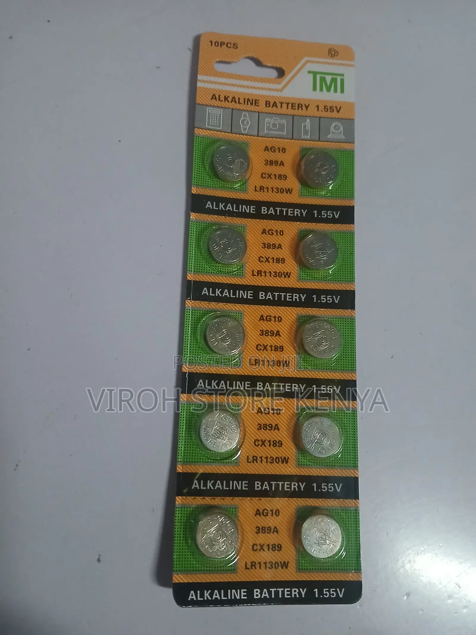 Ag10 Batteries 1130 Button Cell Alkaline Batteries
