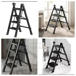 Strong 4 Steps Portable Folding Ladder