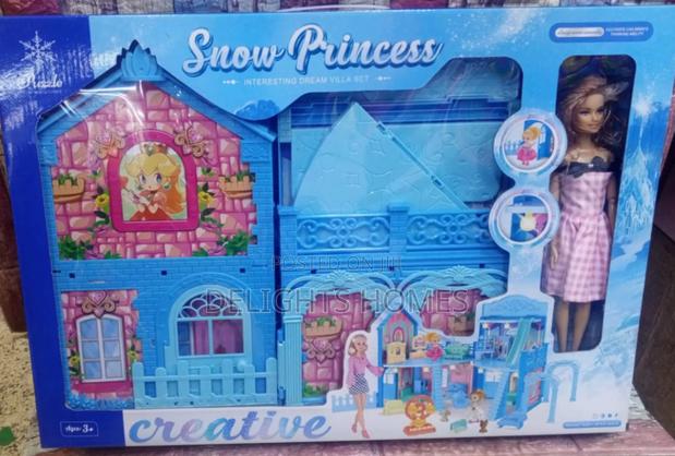 Snow Princess Doll House Villa-G