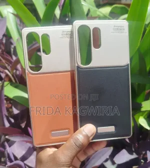 Samsung Galaxy S25 Ultra Metallic And Leather Flip Case