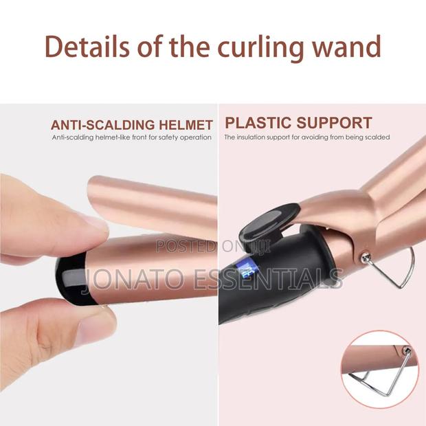 Hair Curler, Ceramic Curling Iron - thumbnail 4