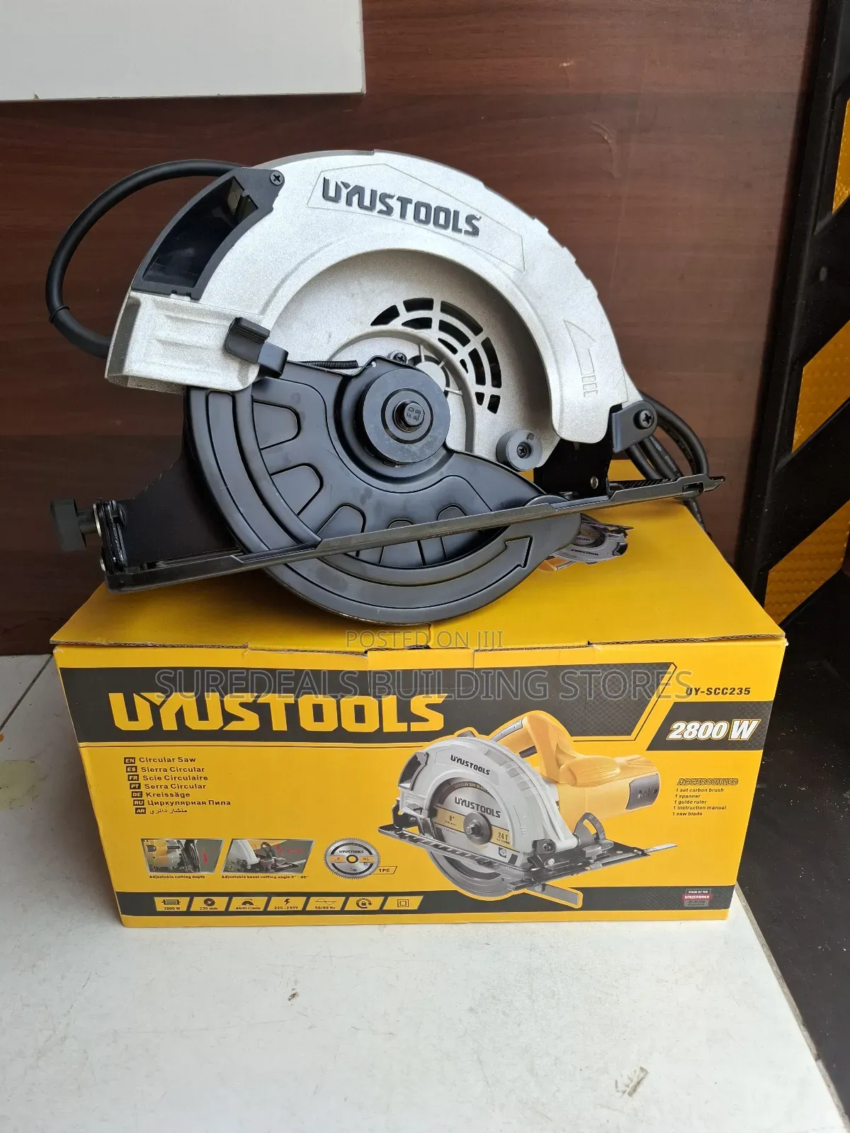 Heavy Duty Circular Saw 235mm,2800wats