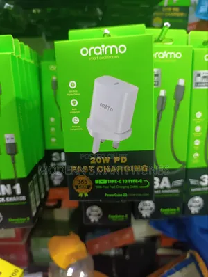 Oraimo Powercube 20 20w Wall Charger Kit