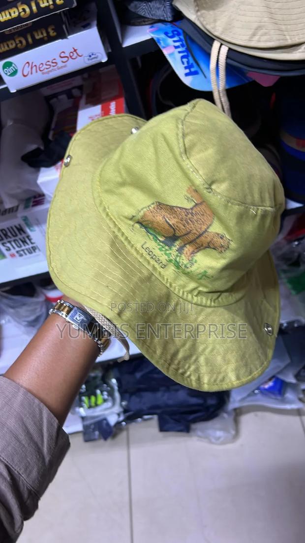 Jungle Green/Black Safari Unisex Hat