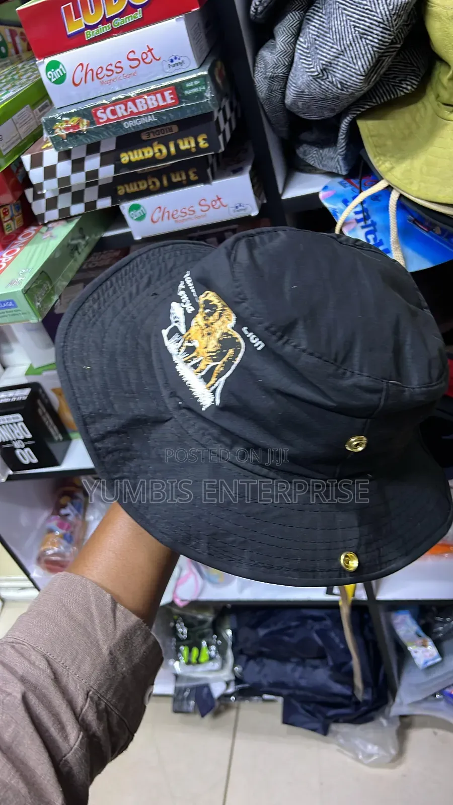Jungle Green/Black Safari Unisex Hat