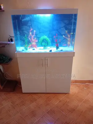 Frostline Aquarium Stand Set – Where Calm Meets Class