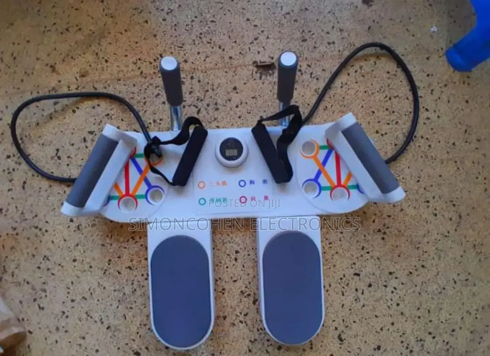Smart Push Up Board With Resistance Bands and a Timer