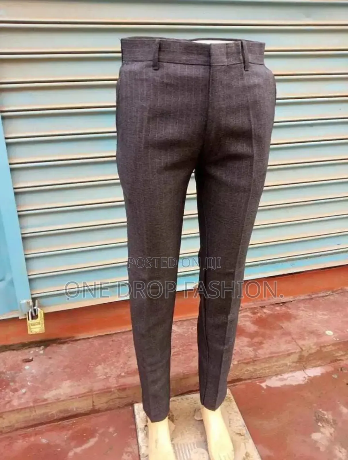 Stripped Plaid Pants