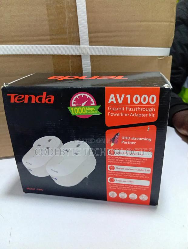 Tenda Ph6 Av1000 ^°Passthrough Power Line Ph6 - thumbnail 3