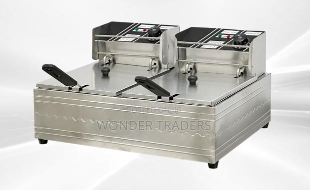 Premier Double Deep Fryer - main view