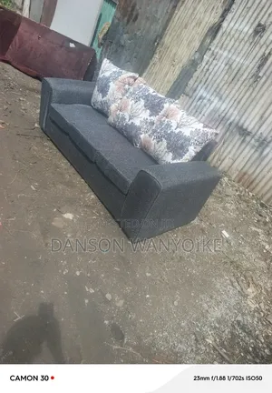 3seater White Forest Grey Mix Sofa on Sale