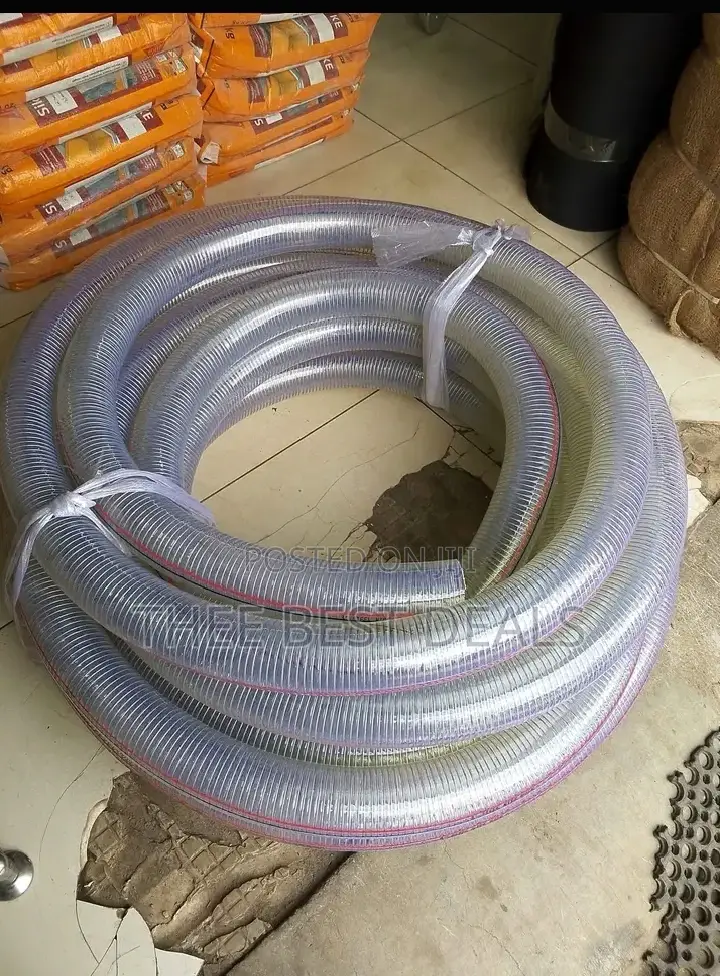 PVC Cleared Wire Sunction Hose Pipe 2" X 30 M