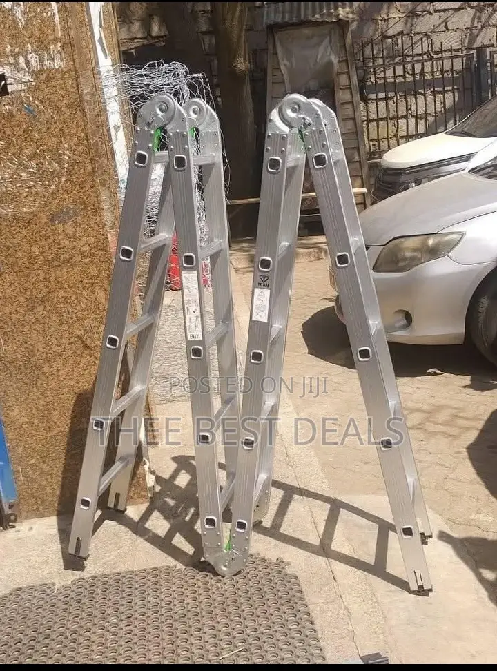 4*5step Aluminium Multi-Folding Ladder