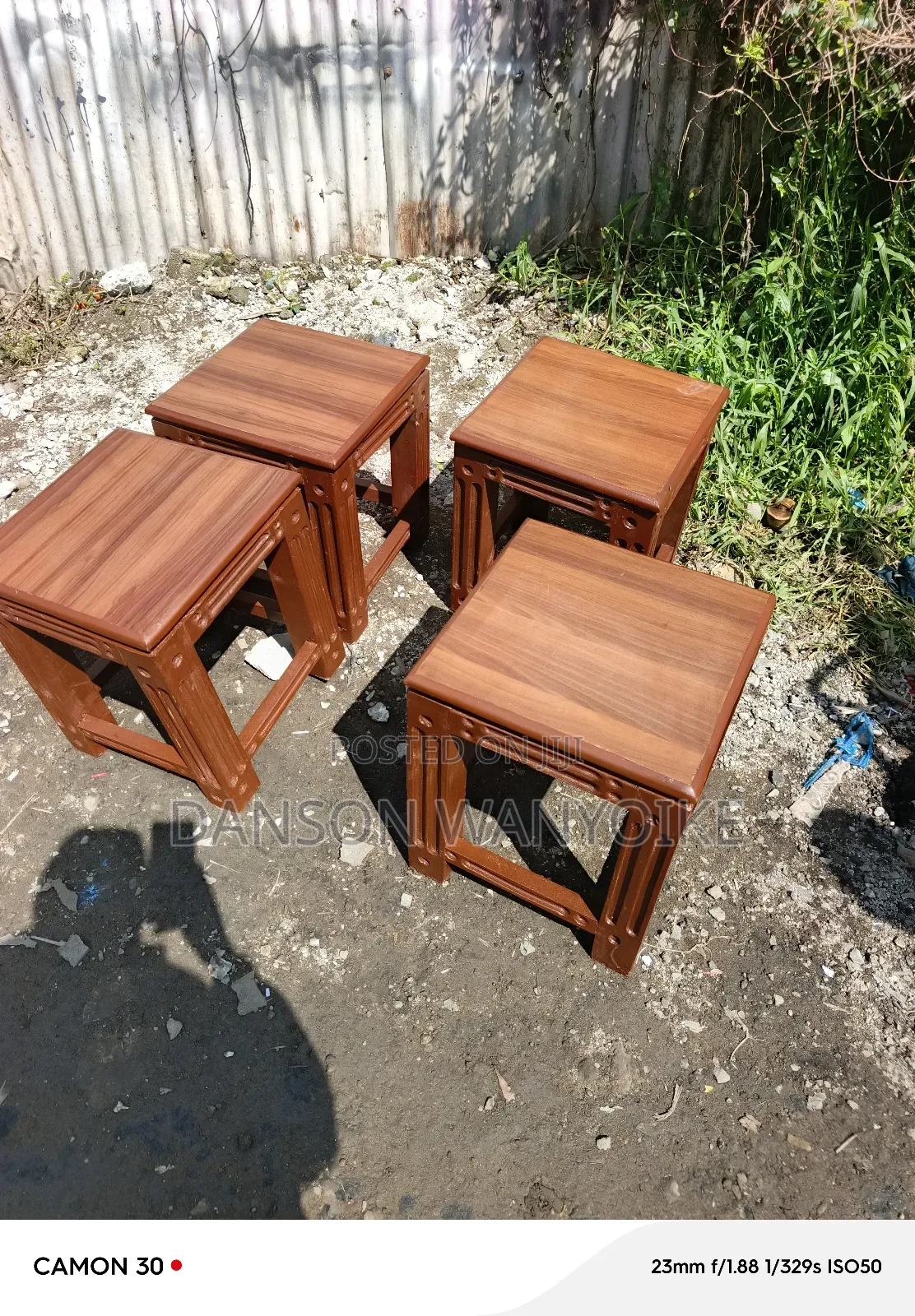 Semi Table Aka Stools on Sale