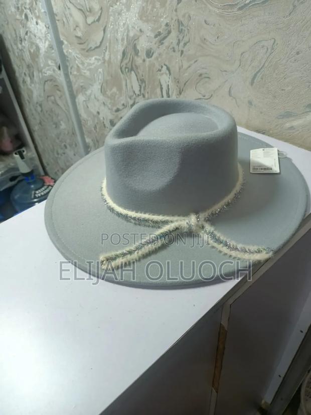 Wide Brim Fedora Hats - thumbnail 4
