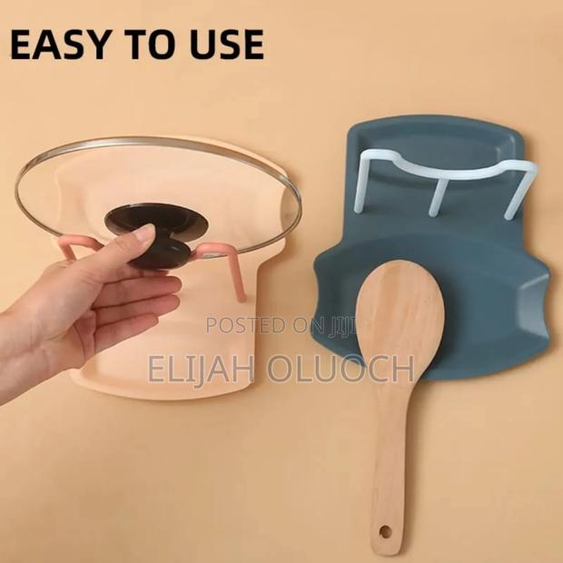 Spoon Rest and Pot Lid Holder Combo - thumbnail 4