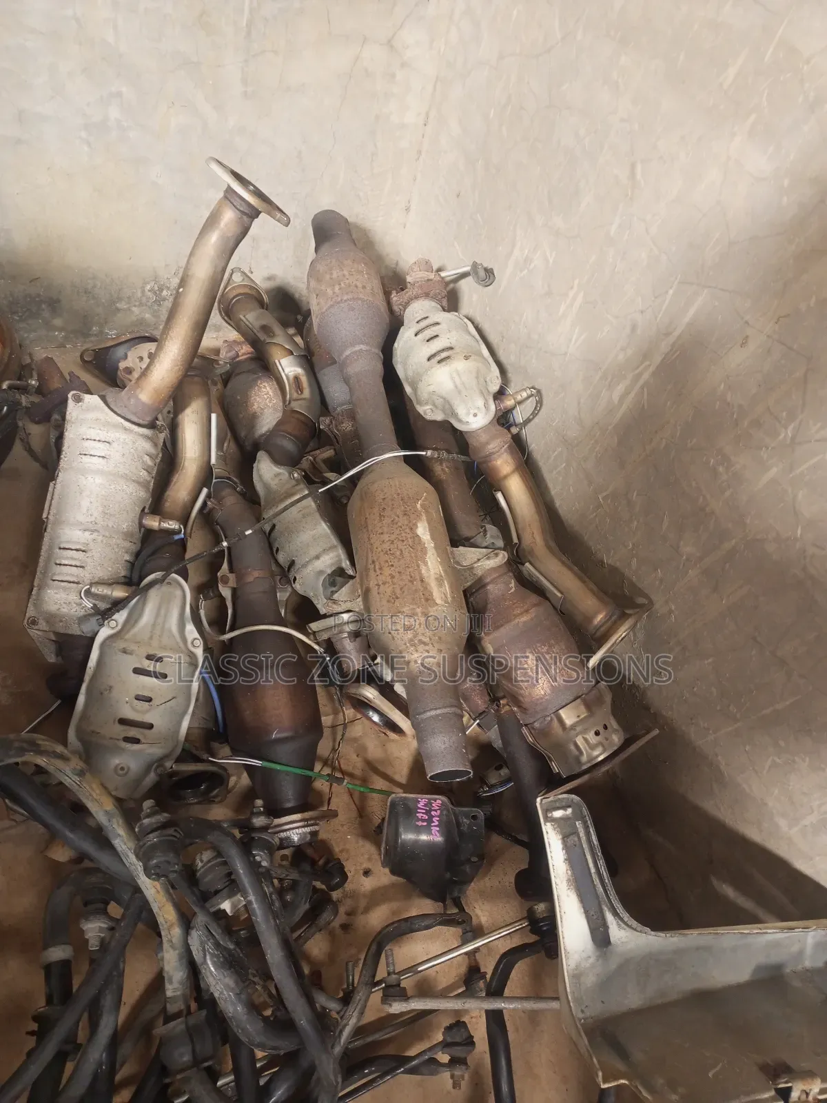 Original Exhaust Muffler for Honda Fit .