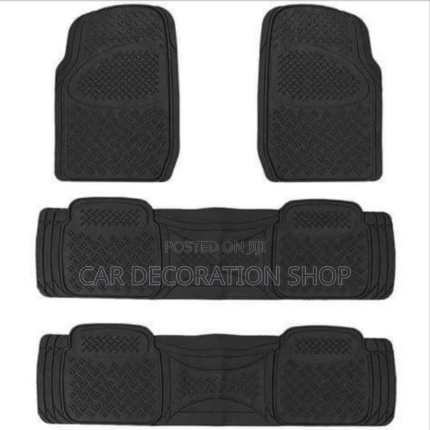 Heavy Duty Black 7 Seater Mats