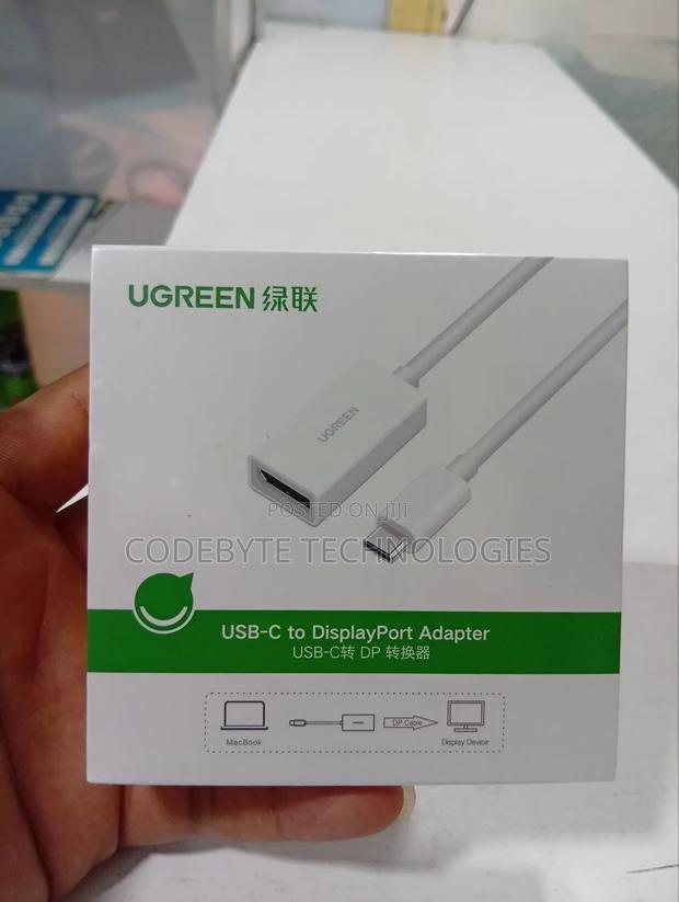 Ugreen Mm130 Usb-C to Displayport Adapter White (Ug- 40372) - main view