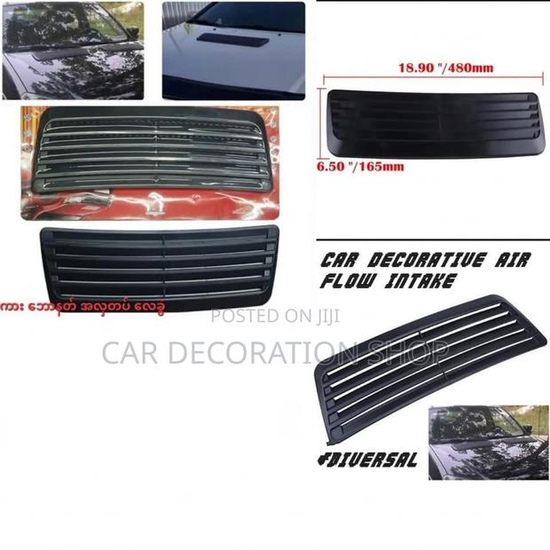 Unique Bonnet Sporty Hood Scoop