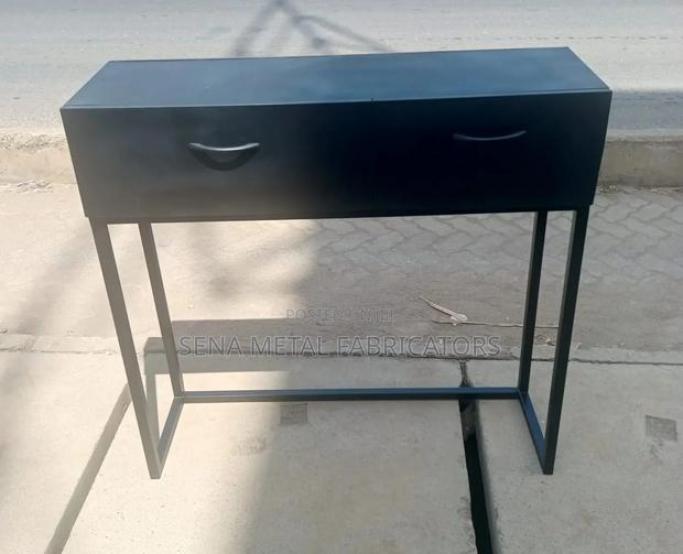 Console Table With Double Drawer. - main view