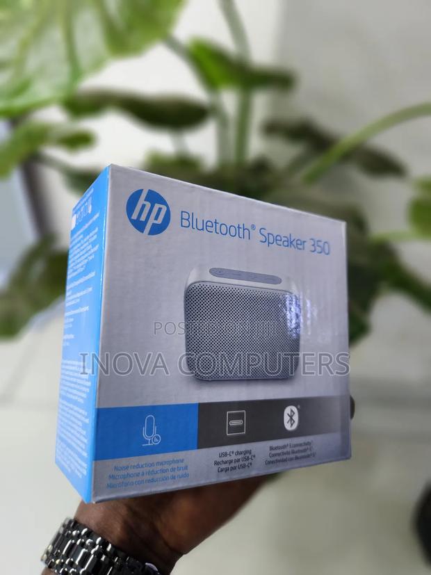 Hp Bluetooth Speaker 350 Silver – 2d804aa - thumbnail 4