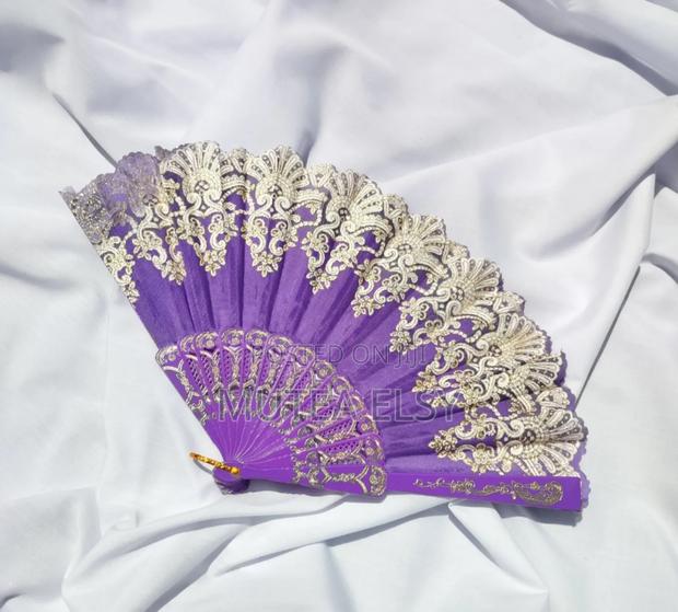 Purple Ladies Medium Fans - thumbnail 2