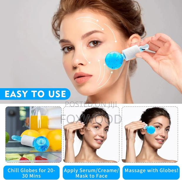 *2pcs Ice Globes for Facials Massage Tool Set - thumbnail 3