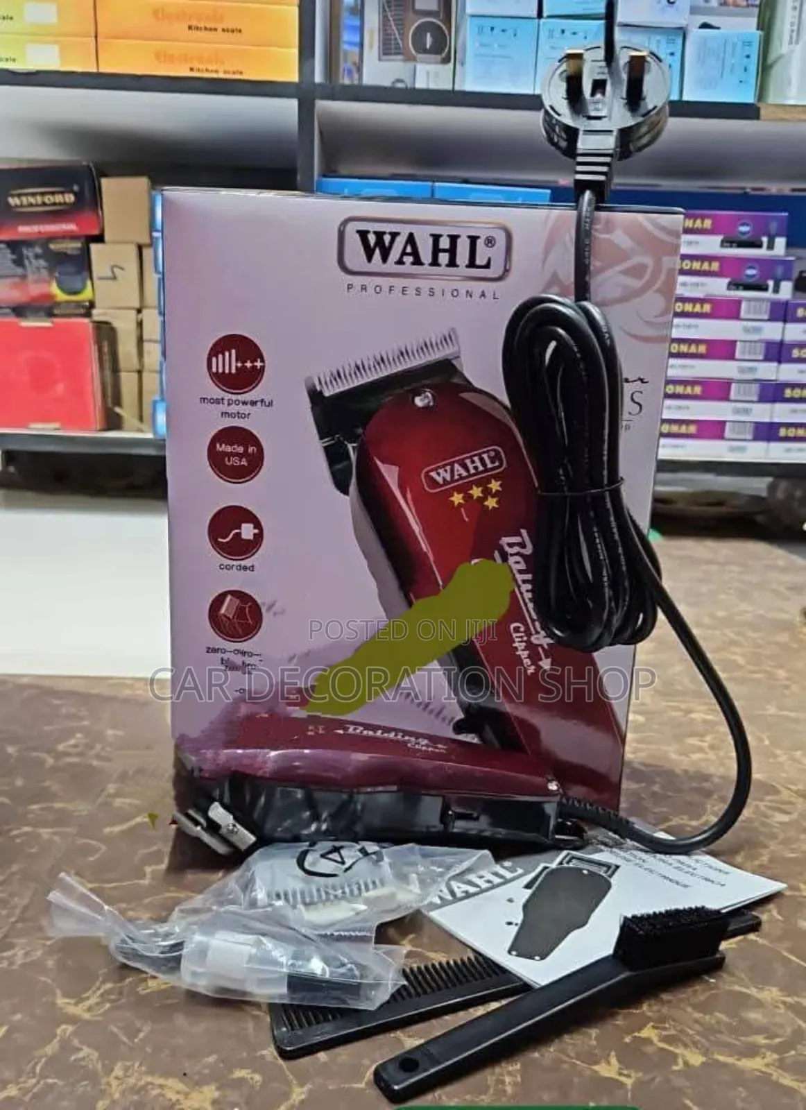 Wahl Balding With White Box