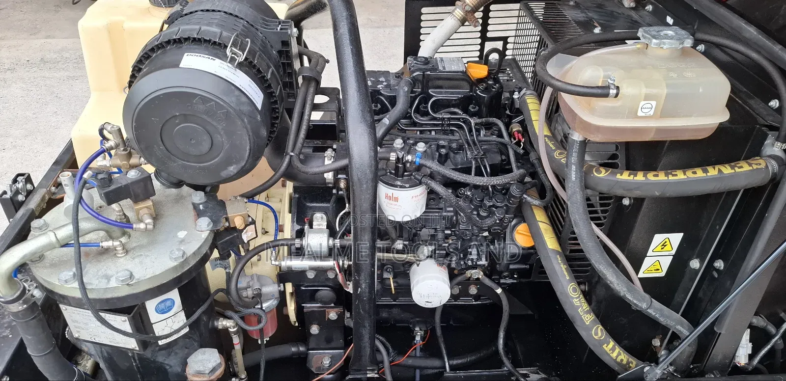 Compressor 2015 Doosan 731e+ 3cyl Diesel 10bars 105cfm Ex-Uk