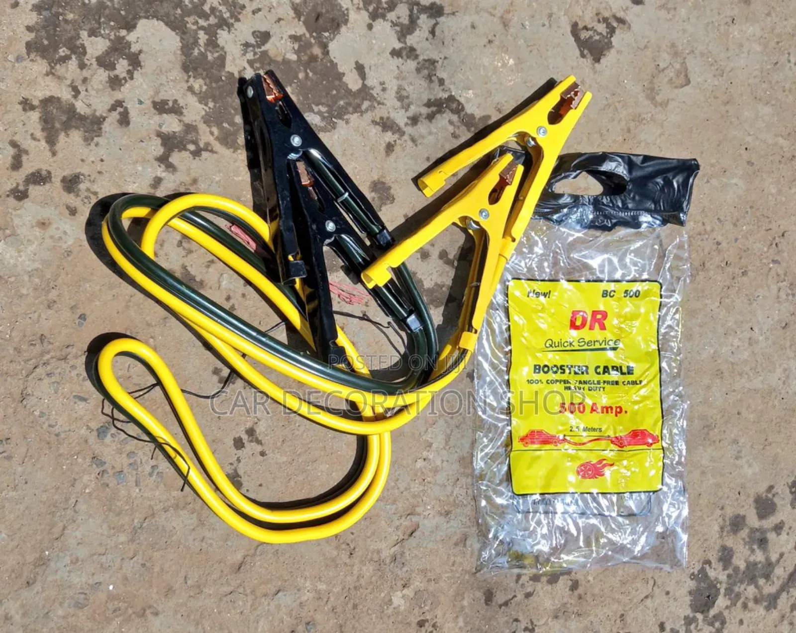 New Emergency 500amps 2.2m Booster Battery Cable