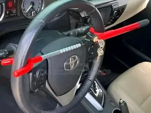 Red Steering Lock Fits All Car Model