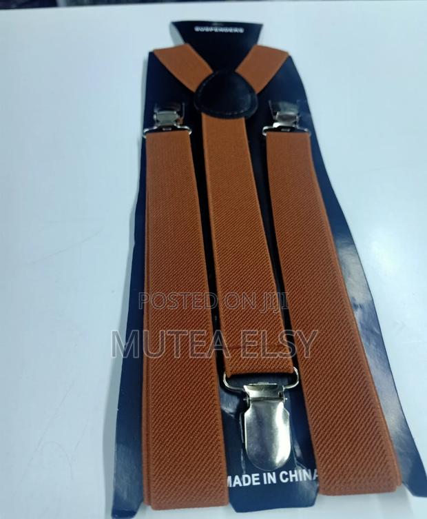 Chocolate Brawn Suspenders - thumbnail 2