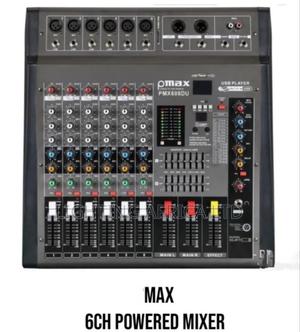 6 Channels Max Powered Mixer With Usb/Bluetooth - thumbnail 2