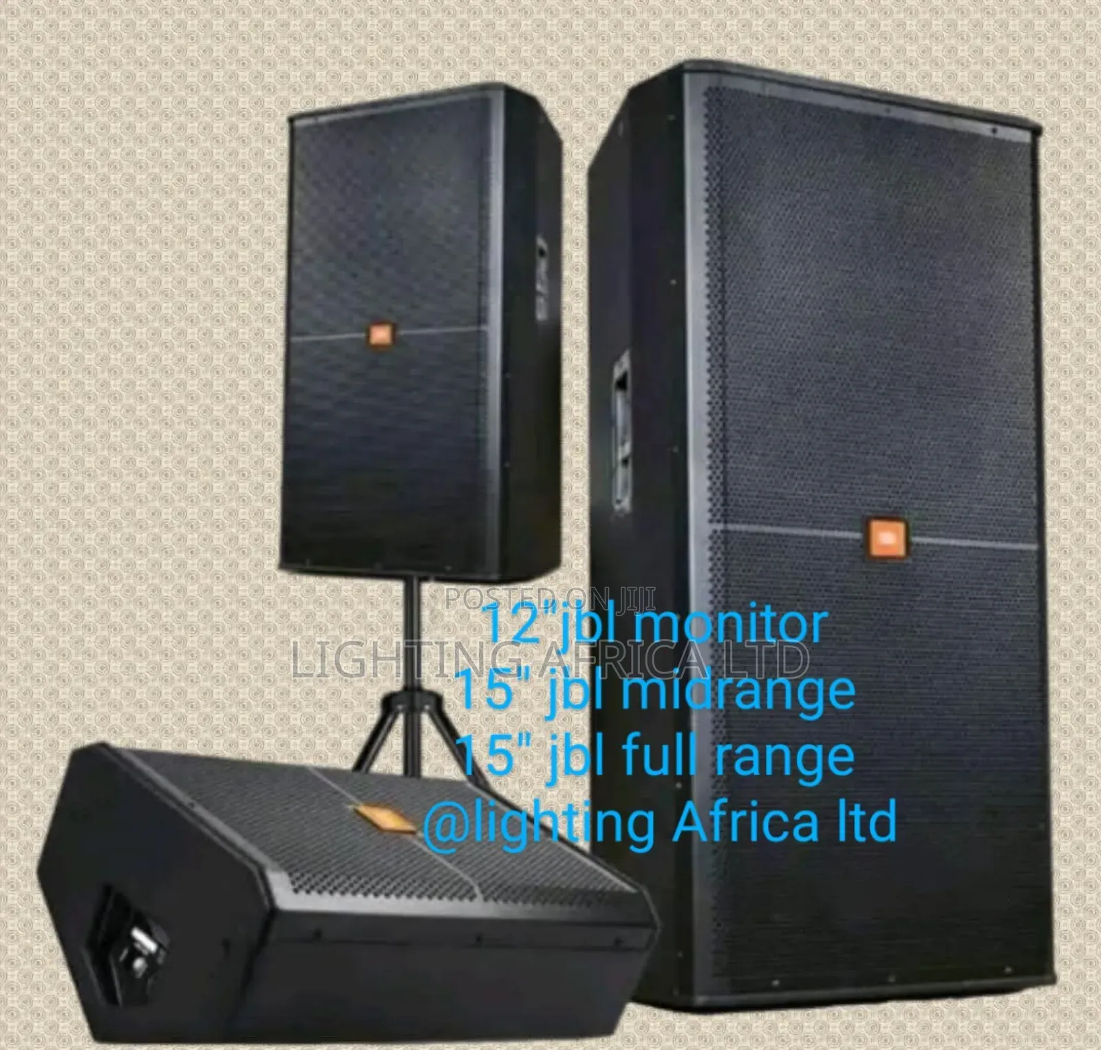 JBL 12" Monitor,Mid Range,Full Range Speakers Proffesional