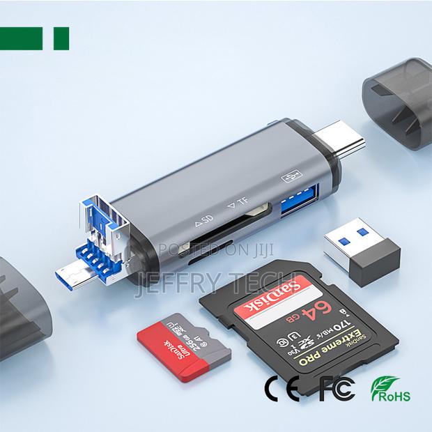 CHM-Cr307 6 in 1 Multifunction Card Reader - thumbnail 3