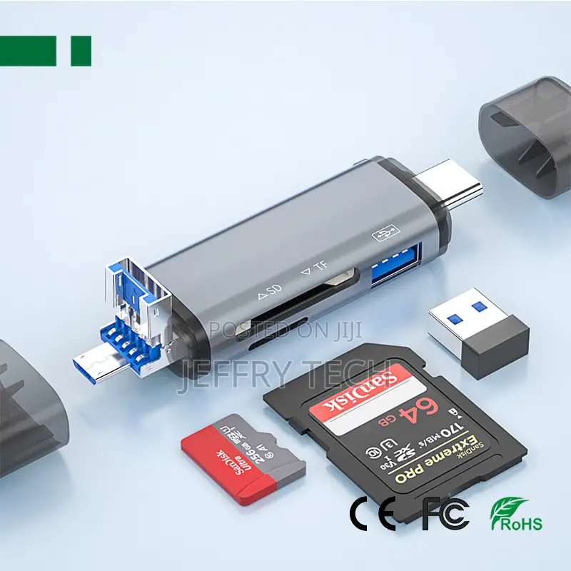 CHM-Cr307 6 in 1 Multifunction Card Reader