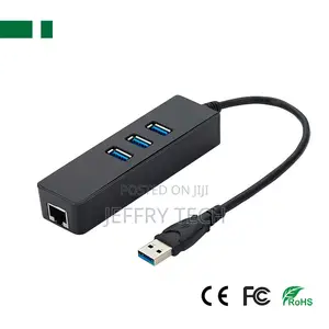 Cuh-3003 3 Port Usb 3.0 Ethernet Network Hub