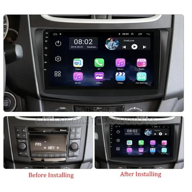 Suzuki Swift 2012-2018 Android Radio Frame or Console - thumbnail 3