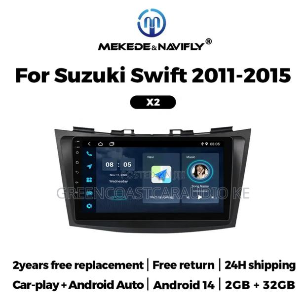 Suzuki Swift 2012-2018 Android Radio Frame or Console - thumbnail 5