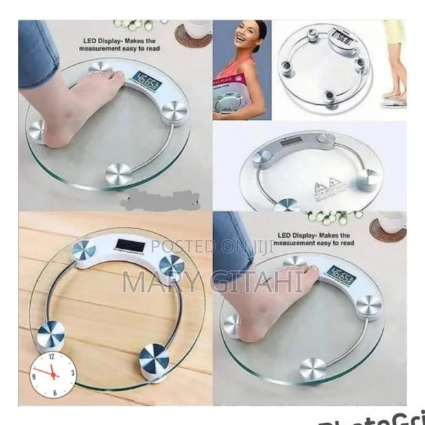 Clear Personal Weighing Scale at